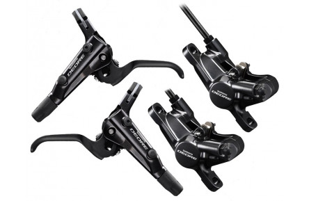 Дисковые гидравлические тормоза Shimano Deore BR-M6000 (F850, R1450мм)