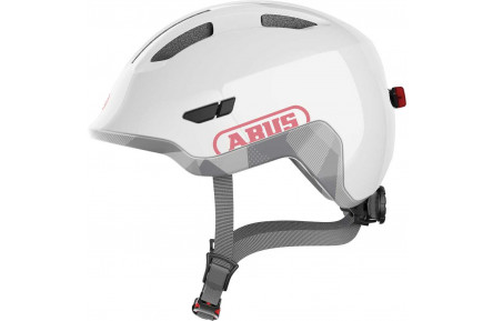 Шлем детский ABUS SMILEY 3.0 ACE LED Shiny White S (45-50 см)