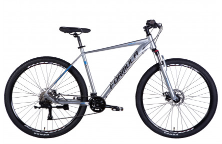 Велосипед AL 29" Formula ZEPHYR 3.0 DD CS рама-21" срiблястий 2025