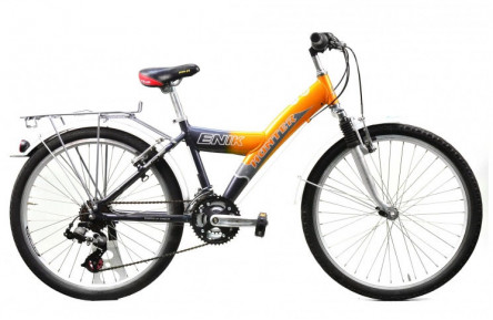 Підлітковий велосипед Enik Hunter 24" XS сіро-помаранчевий Б/В