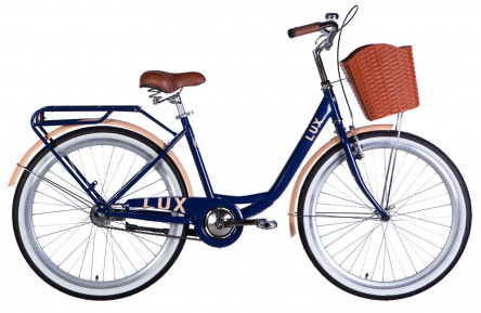 Велосипед ST 26" Dorozhnik LUX Velosteel рама-17" синій 2025