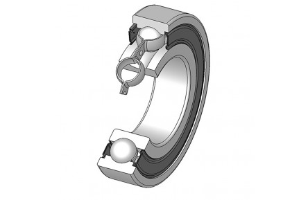 Підшипник 6200 2RS/RS/RU для втулки Xenon Disc F / ACO-H04D F/ ACO-H99 F под ось 10 мм