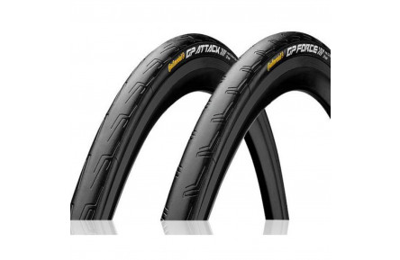 Покрышка Continental Grand Prix Attack II Front 28" | 700 x 23C, Фолдинг