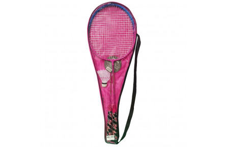 Набір Бадмінтону MS 0757-1(Pink) 2 ракетки, воланчик, в чохлі