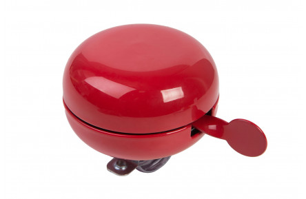 Звонок велосипедный VLT красный глянец 80мм.