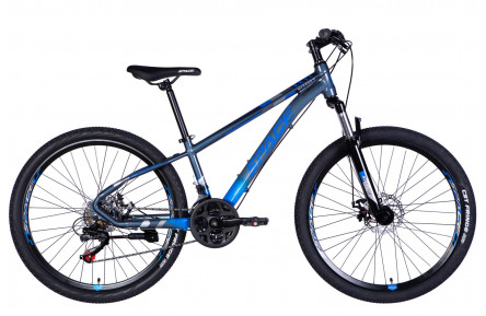 Велосипед AL 26" SPACE MERCURY DD FR рама-13" сіро-синій 2026