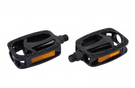 Педали GINEYEA M-510 для городских велосипедов (черный)