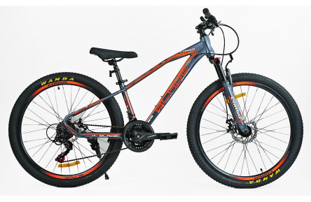 Велосипед Corso Blade BD-26670-1 26" 13" сіро-помаранчевий