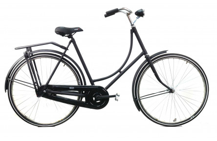 Городской велосипед Black 28"  L черный Б/В