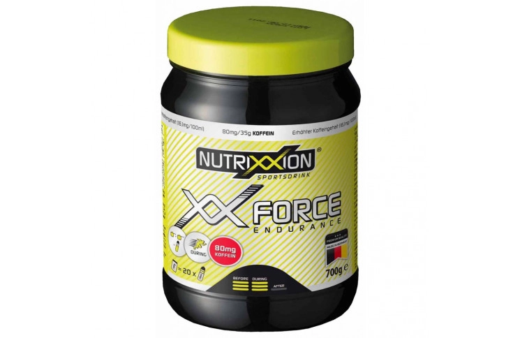 Ізотонік з електролітами Nutrixxion Endurance - XX-Force 700 g (80 мг кофеїну)