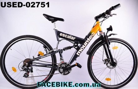 Б/В Гібридний двопідвісний велосипед Mountec