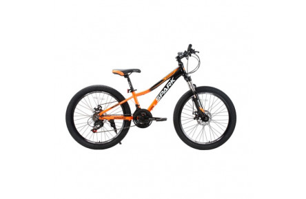 Велосипед SPARK MONTERO JR. 24" 11" помаранчево-чорний
