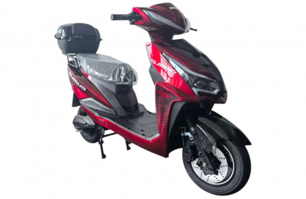 Електричний мопед Billgery Elbrus LB-907096 (2000Вт літій-залізо-фосфатний 72В 30Аг) 10" червоний