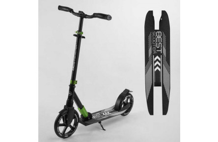 Самокат алюмінієвий "Best Scooter" 93427 колеса PU 230/215мм