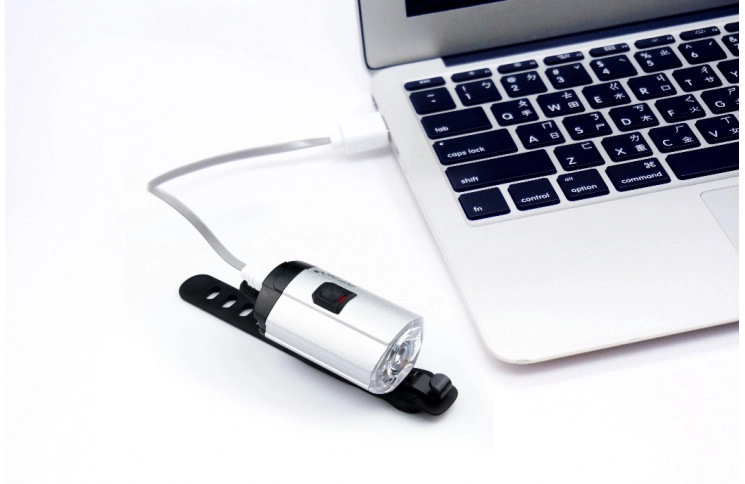 Світло переднє INFINI TRON 300 6 ф-цій, ALU чорний USB