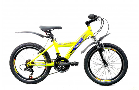 Дитячий велосипед Velox Flier  20" XXS жовтий 
