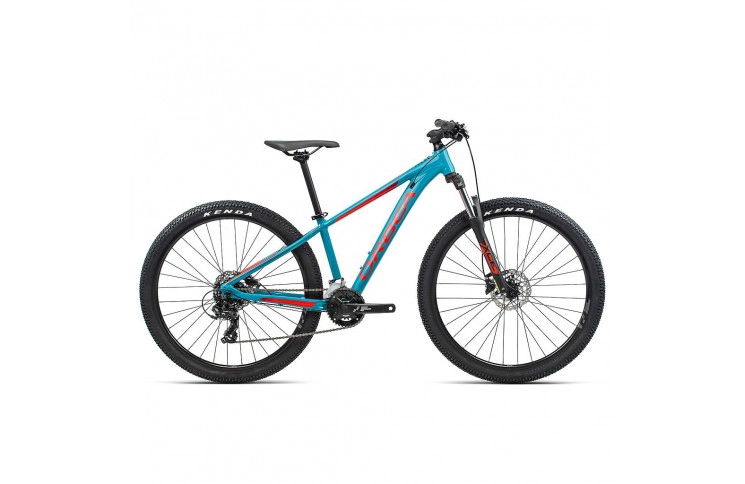 Велосипед Orbea MX 27 Dirt 2021, XS, блакитно-червоний