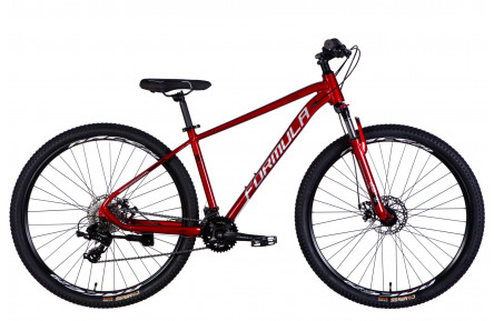 Велосипед AL 29" Formula THOR DD CS рама-17" красно-серебристый 2025