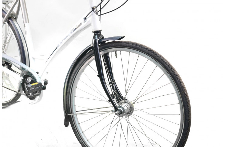 Гибридный велосипед Batavus Jakima 28" XL серебристый Б/У