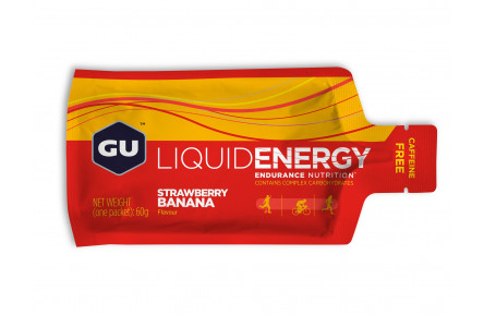 Энергетический гель жидкий GU Liquid Energy Strawberry Banana, 60 г