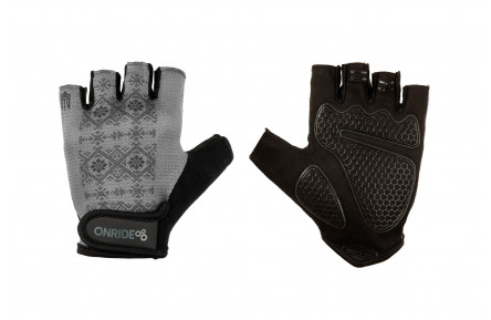 Рукавички ONRIDE Hold 20 Ornament колір сірий розмір L