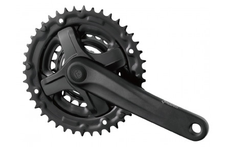 Комплект шатунов PROWHEEL TA-CM60, (8S / 7S), 170mm, 42/34/24T black