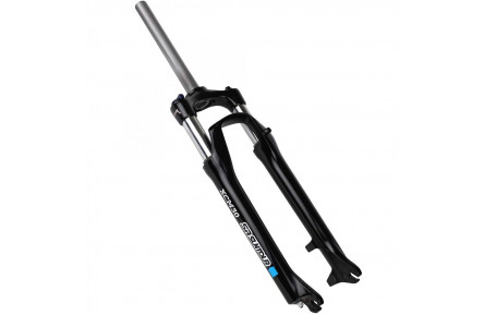 Вилка 26" б/різьб. 1-1/8" AL AM hydraulic lock out шток-260мм хід-100мм під диск.торм. SR Suntour XCM30-HLO-DS (чорний)