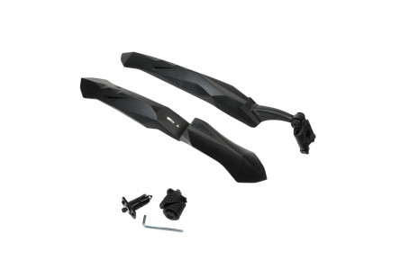 Крила 24-29" Пластик швидкознімн. STG XGNB-059 чорний без стійки (кріпл. на вилку та підс.штир)