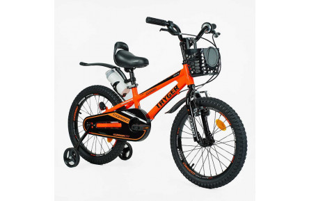 Велосипед 2-х колесный 16" "CORSO" TG-60258 "TAYGER" алюминиевая рама, ручной тормоз, доп.