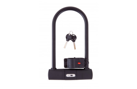 Замок Green Cycle U-lock на ключі GLK-468 115x230 чорний
