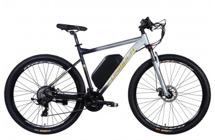 Велосипед з електроприводом 29" AL Formula eF-1 DD CS рама-21" 48B 17.5А*г 500Вт сріблясто-чорний 2026