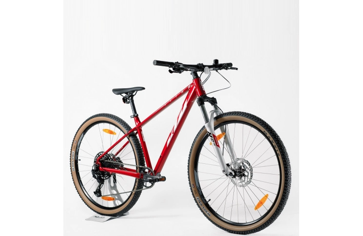 Велосипед KTM Ultra Fun 29" M/43 красный серебристо-черный 2022