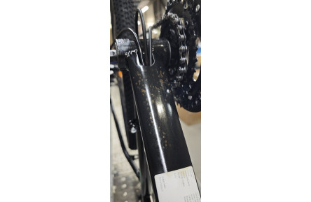 Велосипед уцінений ST 27.5" Discovery RIDER (TREK) HX DD FR рама-18" чорно-зелений 2025