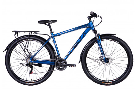 Велосипед AL 29" Formula MOTION PLUS DD FR рама-19" синьо-чорний 2025