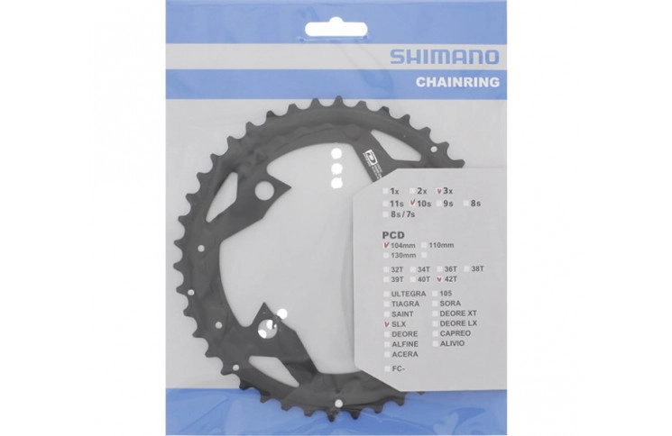 Звезда шатунов Shimano FC-M670 SLX 42зуб. АЕ