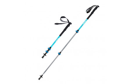 Трекінгова палиця 3-сек. Naturehike Men ST 01 6061 AL NH17D001-Z, алюміній,  синя