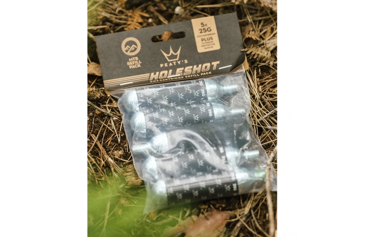 Картридж-баллон Peaty's Holeshot CO2 Cartridge Refill Pack, MTB 25g