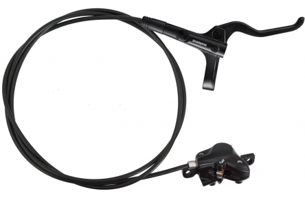 Тормоз гідравлічний дисковий Shimano MT200 задній (права ручка BL-MT200 каліпер гідролінія 2000 мм)