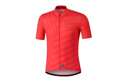 Велоджерсі SHIMANO AEROLITE, червоне, розм. S