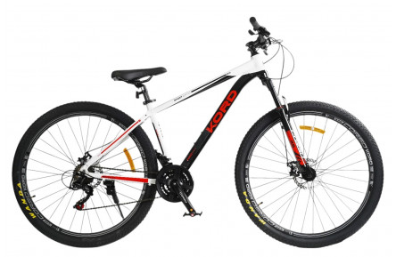 Велоcипед Corso Kord 29" 17" бело-черно-красный