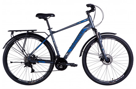 Велосипед AL 28" Discovery SYMBOL MAN DD CS рама-20" чорно-синій 2025