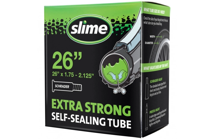 Камера Slime Smart Tube 26" x 1.75 – 2.125" AV с герметиком