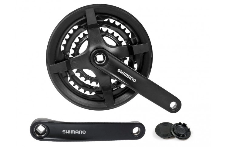 Шатуни Shimano TY301 24/34/42 170 мм 6-/7-/8-шв. (OEM)