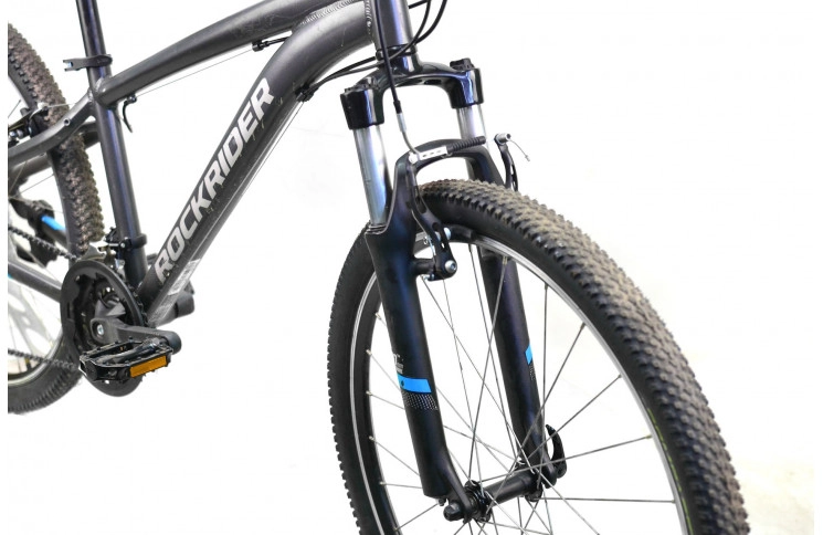 Горный велосипед Btwin Rockrider 26 XS серый