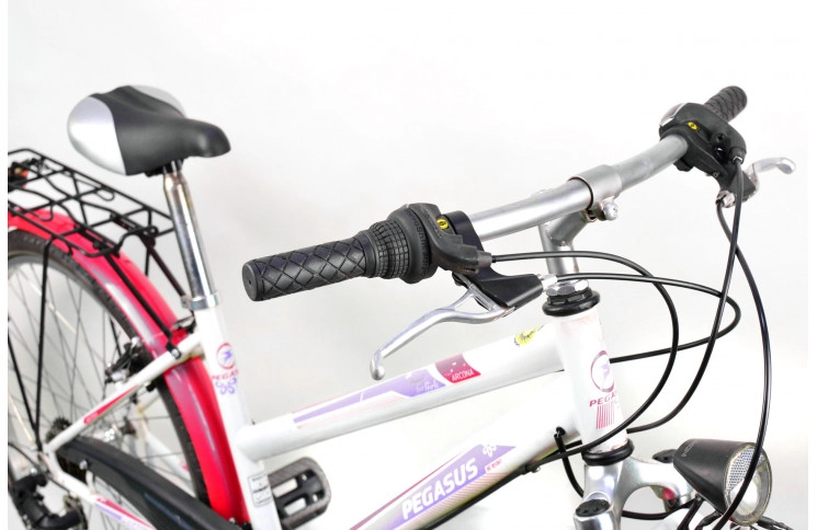 Підлітковий велосипед Pegasus Arcona 24" XS біло-рожевий Б/В