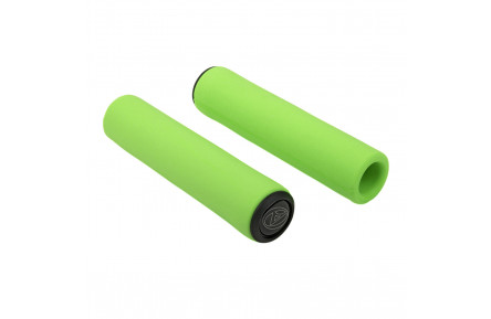Гріпси Author AGR SILICONE Elite, l.130 мм, колір: неоново зелені