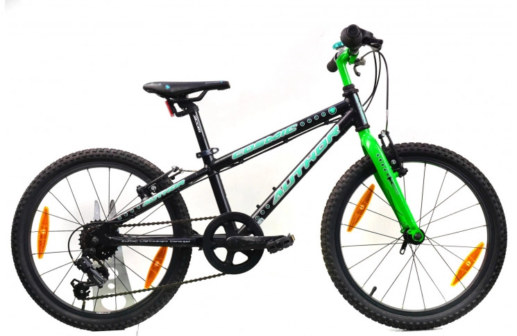 Дитячий велосипед Author Cosmic 20" 26 см чорно-зелений 