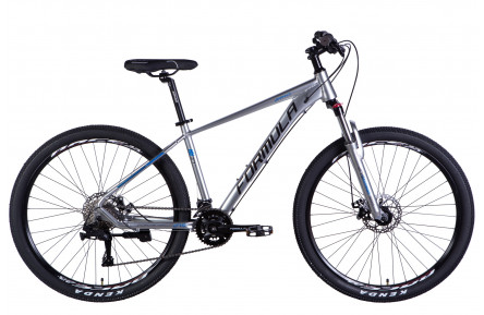 Велосипед Formula ZEPHYR 3.0 DD CS AL 27,5" 17" серебристый 2025
