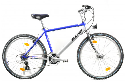 Горный велосипед Schauff 26" M сине-серый Б/У
