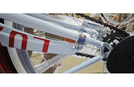 Велосипед уцененный ST 26" Dorozhnik LUX Velosteel рама-17" светло-голубой 2025